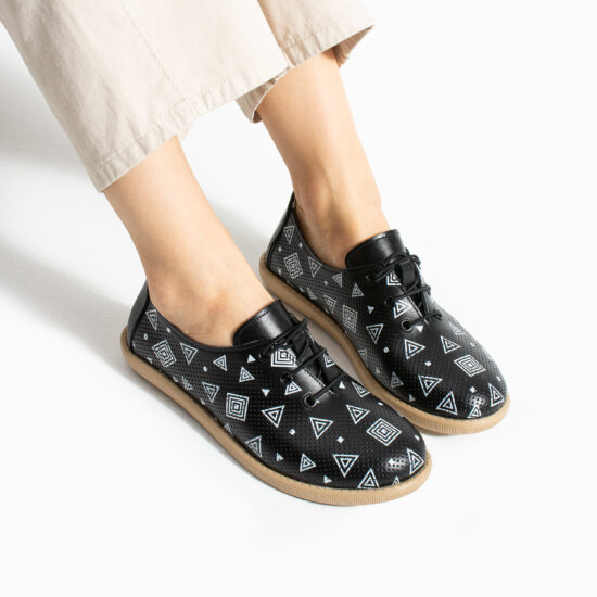 Bequeme Damenschuhe aus Leder mit Memory Foam