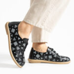 Bequeme Damenschuhe aus Leder mit Memory Foam - Естествена кожа