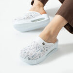 Damen Lederclogs für Pflegeberufe mit Plateausohle – Muster Dentalis — 4