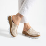 Damen Imara Python Gold от Естествена кожа