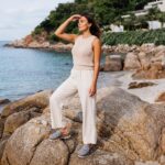 Clogs Schuhe für Damen aus blauem Leder
