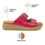 Damen Malia Raspberry от Естествена кожа