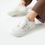 Barfußschuhe für Damen mit breiter Zehenbox - Естествена кожа