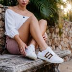 Barfußschuhe für Damen mit breiter Zehenbox - Draufsicht