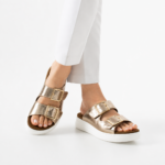 Malia Gold - Gold - Leder