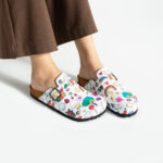 Damen Clogs mit Fußbett für den Kindergarten