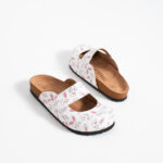 Bunte Damen-Clogs mit Fußbett — 7
