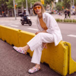 Bunte Damen-Clogs mit Fußbett — 2