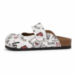 Bunte Damen-Clogs mit Fußbett — 10