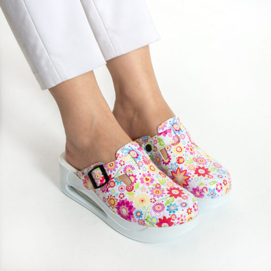 Damen-Arbeitsclogs mit Luftkissen Damen-Berufsclogs mit Plateau Bunte Clogs für Damen Damen-Arbeitsclogs mit Luftkissen