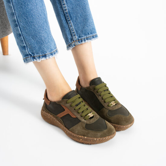 Barfußschuhe für Damen aus echtem Leder mit breiter Zehenbox