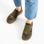 Barfußschuhe für Damen aus echtem Leder mit breiter Zehenbox — 3