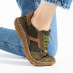 Barfußschuhe für Damen aus echtem Leder mit breiter Zehenbox — 5