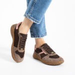 Barfußschuhe für Damen aus echtem Leder mit breiter Zehenbox — 4