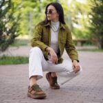 Barfußschuhe für Damen aus echtem Leder mit breiter Zehenbox — 2