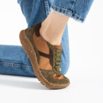 Barfußschuhe für Damen aus echtem Leder mit breiter Zehenbox — 5