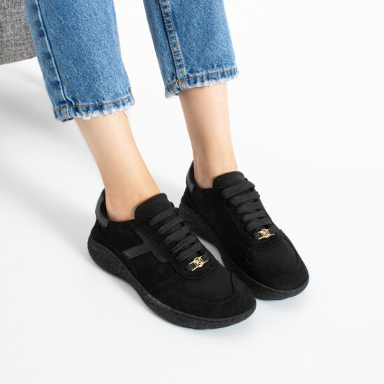 Barfußschuhe für Damen aus echtem Leder mit breiter Zehenbox