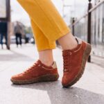 Damen TSL Barefoot Icon Copper от Естествен велур
