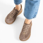 Damen TSL Barefoot Icon Taupe от Естествен велур