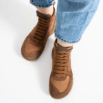 Damen-Stiefeletten und Boots - TSL Barefoot North Caramel