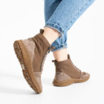 TSL Barefoot North Taupe - Nerz - Nubukleder
