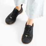 Damen TSL Barefoot Zero Black от Естествена кожа