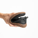 Barfußschuhe für Damen aus echtem Leder mit breiter Zehenbox - Detail