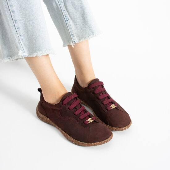 Barfußschuhe für Damen aus echtem Leder mit breiter Zehenbox