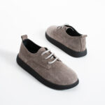 Bequeme Damenschuhe aus echtem Veloursleder mit Memory Foam - Detail