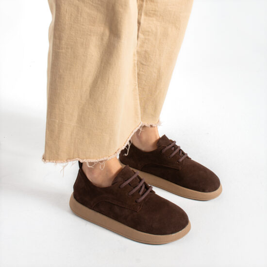 Bequeme Damenschuhe aus echtem Veloursleder mit Memory Foam