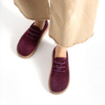 Damen TSL Memory Alma Burgundy от Естествен велур