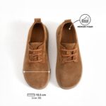 Bequeme Damenschuhe aus echtem Veloursleder mit Memory Foam - Seitenansicht