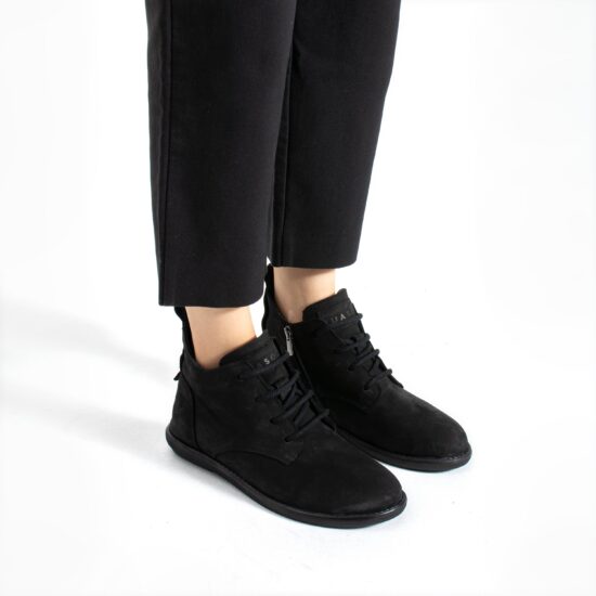 Damen-Stiefeletten aus Nubuk mit Memory Foam