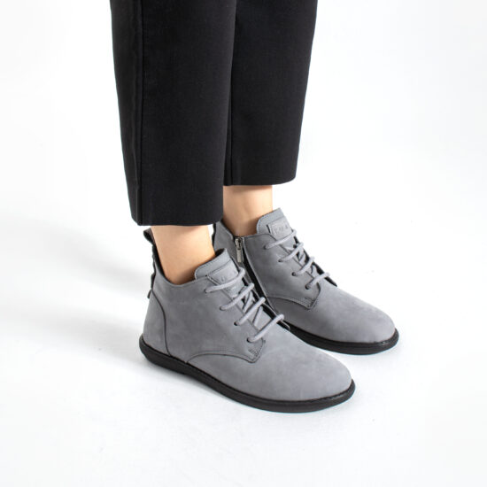 Damen-Stiefeletten aus Nubuk mit Memory Foam