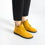 Damen-Stiefeletten aus Nubuk mit Memory Foam