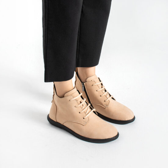 Damen-Stiefeletten aus Nubuk mit Memory Foam
