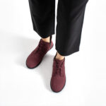 Damen TSL Memory Nora Burgundy от Естествен набук