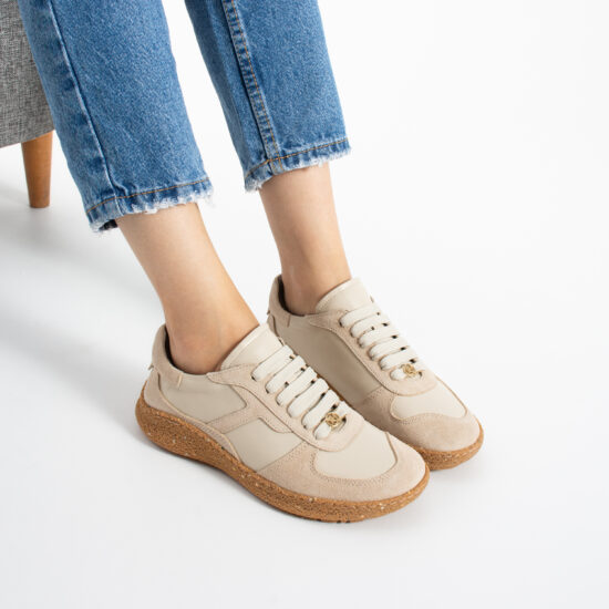 Barfußschuhe für Damen aus echtem Leder mit breiter Zehenbox