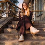 Barfußschuhe für Damen aus echtem Leder mit breiter Zehenbox — 2