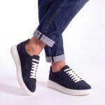 Zen Navy Suede - Blau - Wildleder