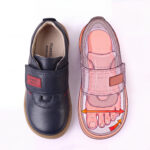 Barfußschuhe für Kinder aus echtem Lede - Detail