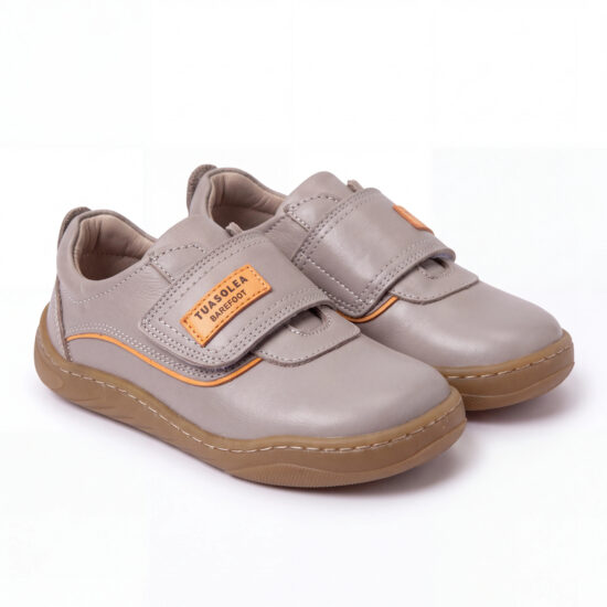 Barfußschuhe für Kinder aus echtem Lede