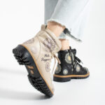 TSL Memory Rebel Bloom - Beige, Schwarz - Leder