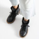 Damen-Stiefeletten und Boots - TSL Memory Rebel Black