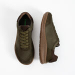 Herren-Barfuß-Sneaker aus echtem Leder - Seitenansicht