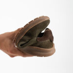 Herren-Barfuß-Sneaker aus echtem Leder - TSL Barefoot Atlas Khaki - 9
