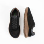 Herren-Barfuß-Sneaker aus echtem Leder - Seitenansicht