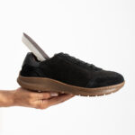 Herren-Barfuß-Sneaker aus echtem Leder - Detail