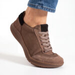 TSL Barefoot Atlas Taupe - Nerz - Nubukleder