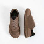 Herren-Barfuß-Sneaker aus echtem Leder - Seitenansicht